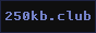 badge: proud member of the 250KB Club